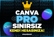 ⭐Kendi Hesabınıza | Canva Pro Sınırsız