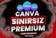 ⭐(KENDİ HESABINIZA) CANVA PRO + SINIRSIZ 