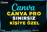 KENDİ HESABINIZA | Canva Pro + SINIRSIZ