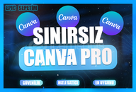 ⭐KENDİ HESABINIZA CANVA PRO |SINIRSIZ|⭐