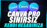 KENDİ HESABINIZA | Canva Pro + SINIRSIZ