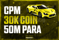 ⭐️[KENDİ HESABINIZA] CPM 30K COİN + 50M PARA ⭐️