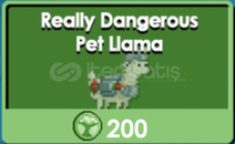 Kendi hesabınıza Dangerous Pet Llama satın alın