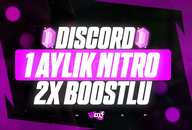 ⭐[KENDİ HESABINIZA] Discord 1 Aylık Nitro