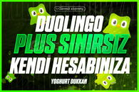 KENDİ HESABINIZA | Duolingo Plus Sınırsız