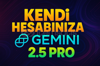 [KENDİ HESABINIZA] GEMİNİ PRO | VEO3 1 AYLIK