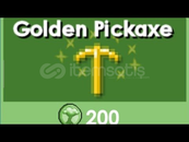Kendi hesabınıza Golden Pickaxe satın alın
