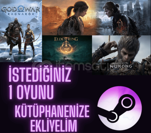 ⭐Kendi hesabınıza İstediğiniz 1 Oyun + Garanti⭐ ⭐Kendi hesabınıza İstediğiniz 1 Oyun + Garanti⭐