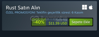 Kendi hesabınıza Rust 