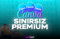 ⭐[KENDİ HESABINIZA + SINIRSIZ] CANVA PRO