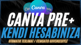 [Kendi Hesabınıza + Sınırsız] Canva Pro