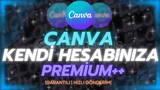 [Kendi Hesabınıza + Sınırsız] Canva Pro