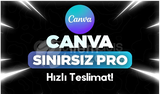 ⭐ [Kendi Hesabınıza + Sınırsız] Canva Pro