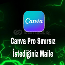 (2 Tane)(KENDİ HESABINIZA) SINIRSIZ CANVA PRO
