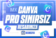 ⭐ [Kendi Hesabınıza + Sınırsız] Canva Pro