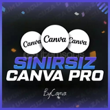 ⭐[Kendi Hesabınıza + Sınırsız] Canva Pro