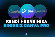 [Kendi Hesabınıza] Sınırsız Canva Pro Aboneliği