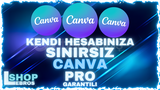 ⭐Kendi Hesabınıza Sınırsız Canva Pro [Anında]