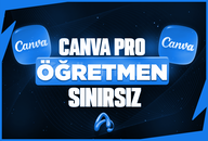 ⚡Kendi Hesabınıza Sınırsız Canva Pro Öğretmen⚡