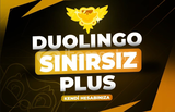 [Kendi Hesabınıza + Sınırsız] Duolingo Plus