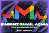 (KENDİ HESABINIZA) SINIRSIZ GMAİL AÇMA METHODU