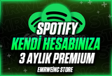 * [KENDİ HESABINIZA] SPOTIFY 3 AYLIK PREMİUM *