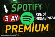 (KENDİ HESABINIZA) SPOTİFY PREMİUM