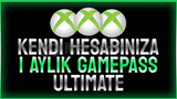 ⭐Kendi Hesabınıza Xbox Gamepass Ultimate 1 Ay⭐