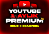 ⭐[KENDİ HESABINIZA] YOUTUBE 1 AYLIK PREMIUM⭐