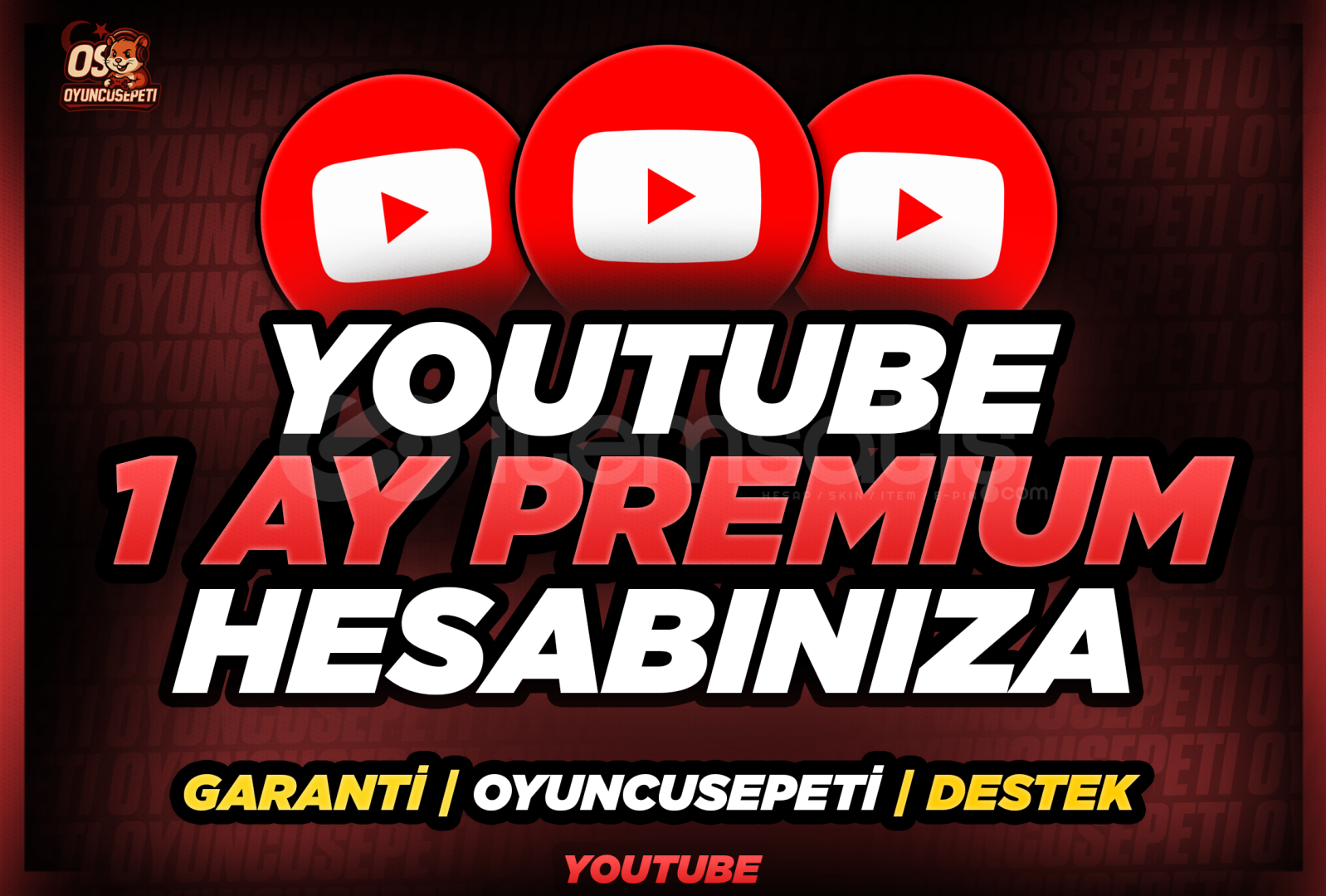 ⭐Kendi Hesabınıza Youtube Premium 1 Ay Garanti⭐ ⭐Kendi Hesabınıza Youtube Premium 1 Ay Garanti⭐