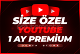 Kendi Hesabınıza | Youtube Premium 1 Aylık