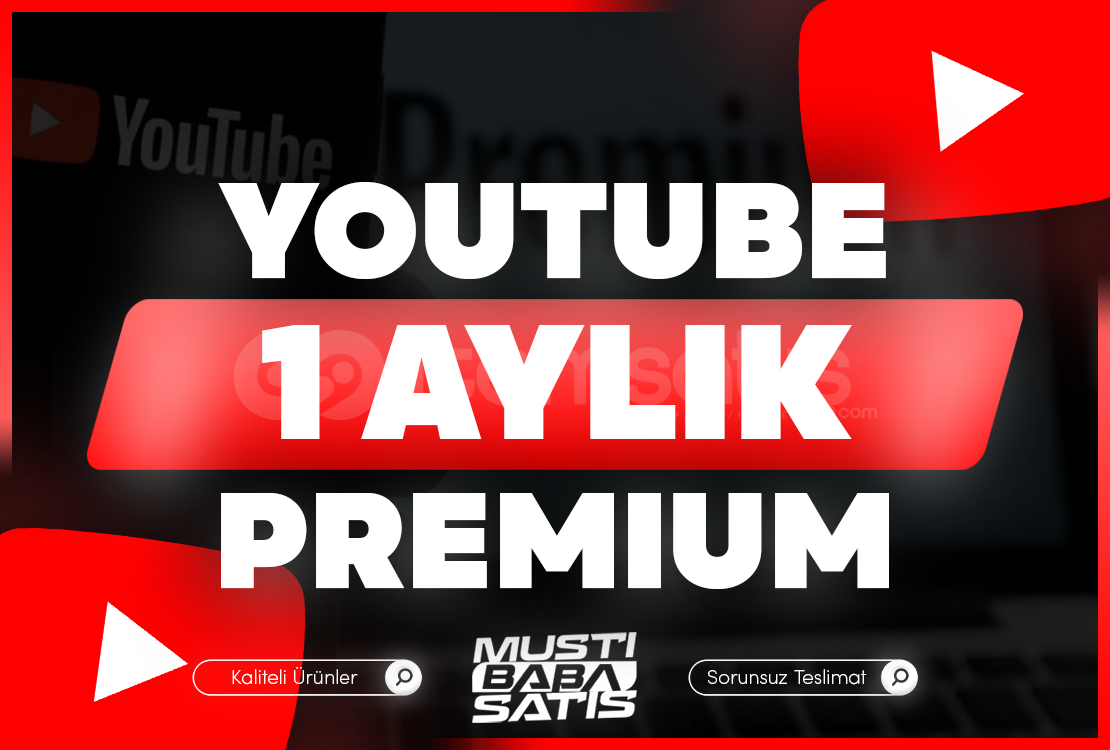 ⭐Kendi Hesabınıza Youtube Premium + Music 1 Ay ⭐Kendi Hesabınıza Youtube Premium + Music 1 Ay