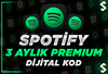 Kendi Hesabına | 3 Aylık Spotify Premium Kod