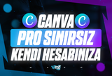 ⭐️[KENDİ HESABINZA + SINIRSIZ] Canva Pro