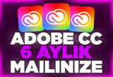 [KENDİ MAİLİNİZE] 6 AYLIK ADOBE CC + GARANTİ