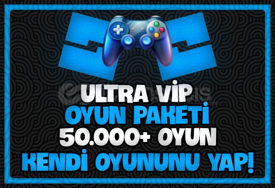 ⭐KENDİ OYUNUNU YAP!⭐50.000 OYUN PAKETİ⭐ ⭐KENDİ OYUNUNU YAP!⭐50.000 OYUN PAKETİ⭐