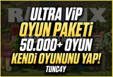 ⭐KENDİ OYUNUNU YAP!⭐50.000+ OYUN PAKETİ⭐