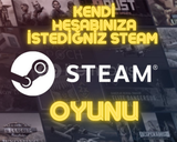 kendi steam hesabına istediğin oyun