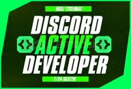 ⭐️[KENDİNİZE] Discord Active Developer Rozet⭐️