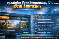 Kendinize Veya Sunucunuza Özel Launcher 