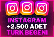 ⭐[KEŞFET] +2.500 %100 TÜRK GERÇEK BEĞENİ