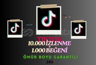 ⚡️ KEŞFET AÇAN TİKTOK Paket / ÖMÜR BOYU GARANTİ