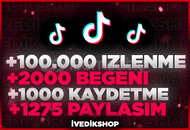 [KEŞFET ETKİLİ +HIZLI ] TIKTOK 4X KEŞFET PAKETİ