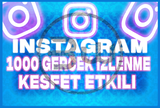 ⭐[KEŞFET ETKİLİ] 1000 GERÇEK İZLENME İNSTAGRAM