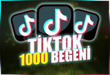 ⭐[KEŞFET ETKİLİ] 1000 TİKTOK BEĞENİ.