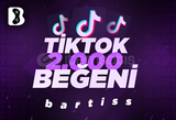 ⭐[KEŞFET ETKİLİ] 2000 TİKTOK BEĞENİ