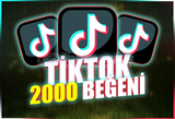 ⭐[KEŞFET ETKİLİ] 2000 TİKTOK BEĞENİ.