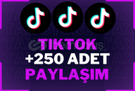 ⭐[KEŞFET ETKİLİ] +250 TİKTOK GERÇEK PAYLAŞIM