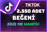 ⭐[KEŞFET ETKİLİ] 2500+50 TİKTOK BEĞENİ