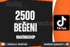 ⭐ [KEŞFET ETKİLİ] 2500 TİKTOK BEĞENİ